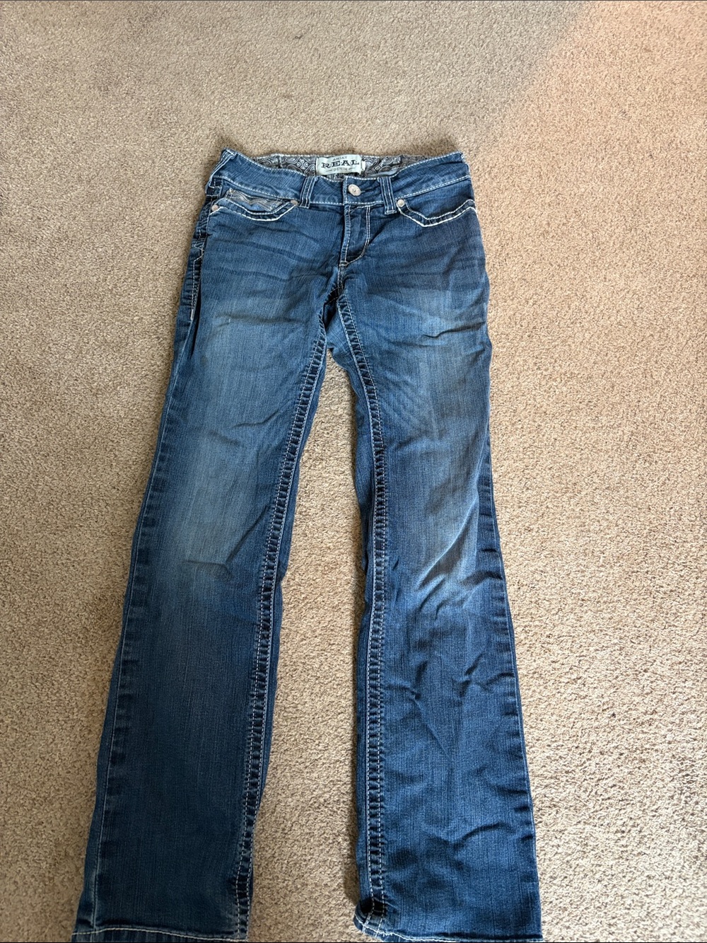 Womens Blue bootcut  Jeans - ariat